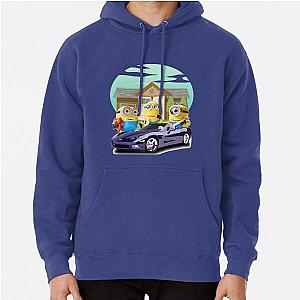 Minions Hoodies - When Your Bestfriend Visit In Your Homes With New Car Minions  Pullover Hoodie RB2709