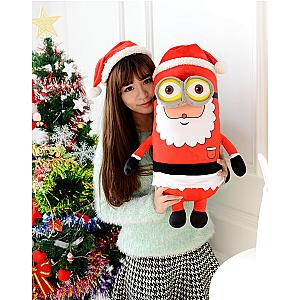 Minions Plush Cosplay Santa Claus Christmas Gift