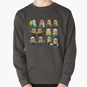 Minions Sweatshirts - Minion Sticker. Pullover Sweatshirt RB2709