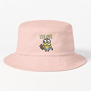 Minions Hats &amp; Caps - Go!Go!  Goodluck Gold Trophy Minion  Bucket Hat RB2709