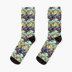 Minions Socks - When Your Bestfriend Visit In Your Homes With New Car Minions  Socks RB2709