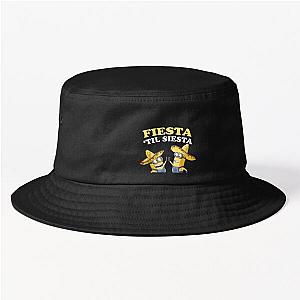 Minions Hats &amp; Caps - Despicable Me Minions Fiesta Til Siesta Graphic Bucket Hat RB2709