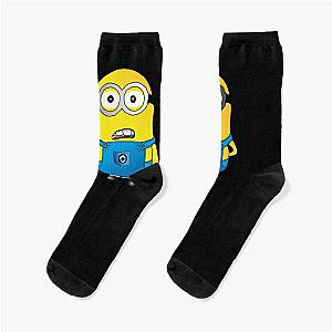 Minions Socks - Two Funny Minions Socks RB2709