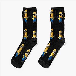 Minions Socks - Dancing Dave Minion,Minion Tim Despicable Me With Cute And Funny Smile Socks RB2709