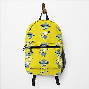 Minions Backpacks - When The Ufo Reaching The Funny Cute Minion Gifts Backpack RB2709