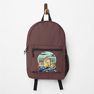 Minions Backpacks - When Your Bestfriend Visit In Your Homes With New Car Minions  Backpack RB2709