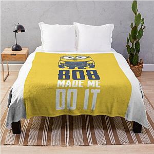 Minions Blanket - Minions(Bob Made Me Do It) Throw Blanket RB2709