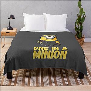 Minions Blanket - Despicable Me Minions Portrait T-Shirt Throw Blanket RB2709