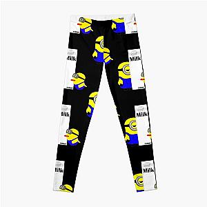 Minions Leggings - Minion And Milk Bottle  Leggings RB2709