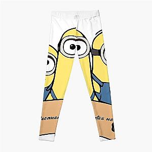 Minions Leggings - Because Minions Hates Us Leggings RB2709