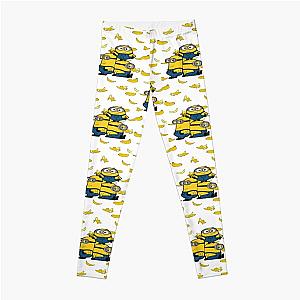 Minions Leggings - Hungry Cute Minions Wanting Flying Bananas Minions Gifts  Leggings RB2709