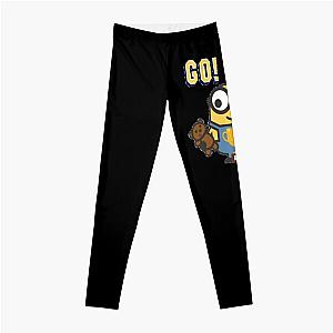 Minions Leggings - Go!Go!  Goodluck Gold Trophy Minion  Leggings RB2709