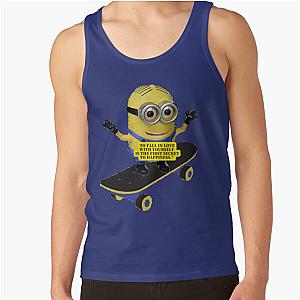 Minions Tank Tops - First Secret To Happiness Minions  Tank Top RB2709