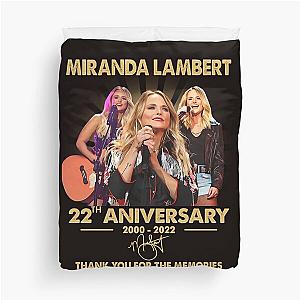 Miranda Lambert 22 Years Anniversary Gift For Fans Duvet Cover