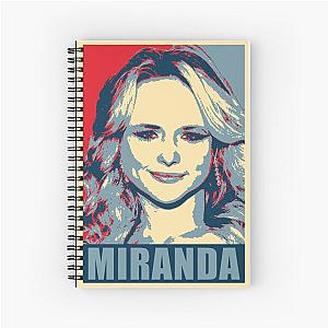 Miranda Lambert Hope Spiral Notebook