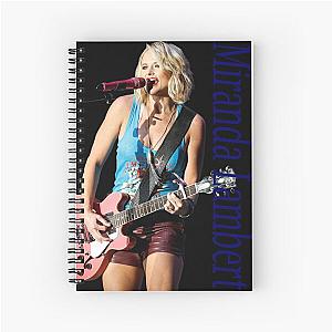 Miranda Lambert tour By Tarrom Spiral Notebook