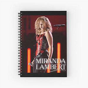 Miranda Lambert Music Band Spiral Notebook