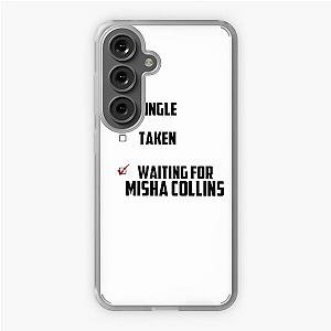 Waiting For Misha Collins Samsung Galaxy Soft Case