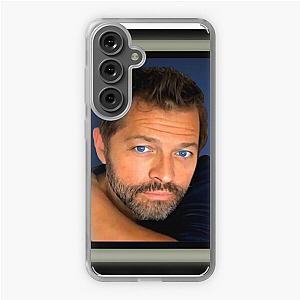 Misha Collins portrait Samsung Galaxy Soft Case