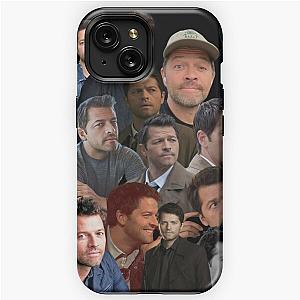 Misha Collins photo collage iPhone Tough Case