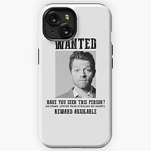 wanted: misha collins iPhone Tough Case