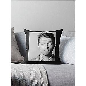 Wanted Misha Collins Throw Pillow