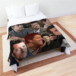 Misha Collins photo collage Comforter