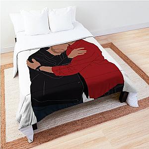 Jensen Ackles and Misha Collins Comforter