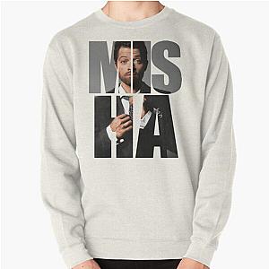 Misha Misha Misha Collins Pullover Sweatshirt