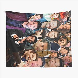 Misha Collins Photo Collage Tapestry