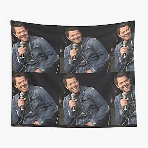 Misha Collins cute Tapestry