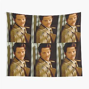 Misha Collins Signed Tapestry