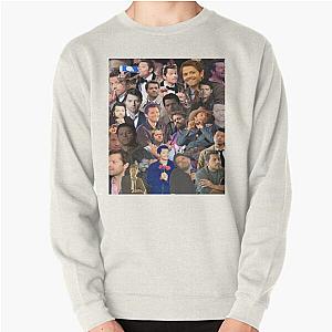 Misha Collins photo collage Pullover Sweatshirt