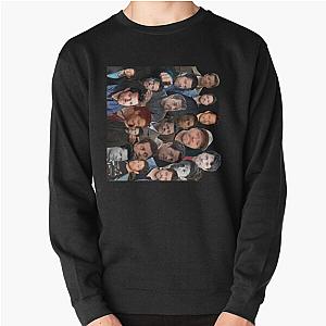 supernatural - Misha Collins photo collage Pullover Sweatshirt