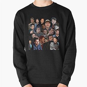 Misha Collins photo collage Pullover Sweatshirt