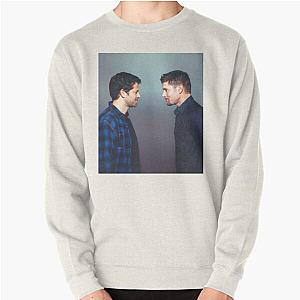 Jensen ackles misha collins  Pullover Sweatshirt