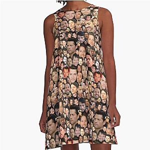 The many faces of Misha Collins A-Line Dress