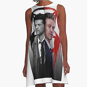 castiel misha collins A-Line Dress