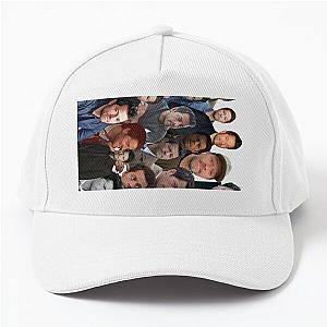 supernatural - Misha Collins photo collage Baseball Cap