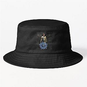 Castiel Supernatural Misha collins  Bucket Hat