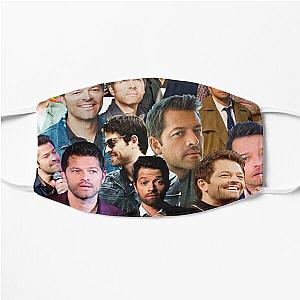 Misha Collins Photo Collage Flat Mask