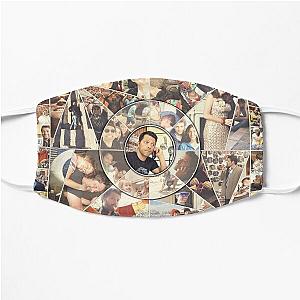 Misha Collins Collage Flat Mask