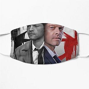 castiel misha collins Flat Mask