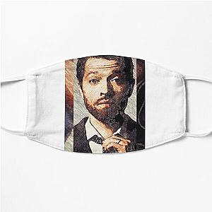 Misha Collins abstract Flat Mask