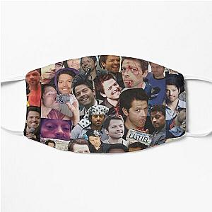 Misha Collins Collage Flat Mask