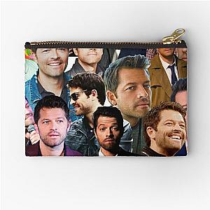 Misha Collins Photo Collage Zipper Pouch