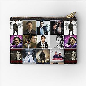 Misha Collins Photo Collage Zipper Pouch