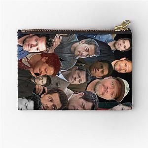 supernatural - Misha Collins photo collage Zipper Pouch