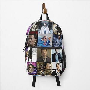 Misha Collins Photo Collage Backpack