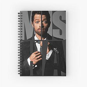 Misha Misha Misha Collins Spiral Notebook